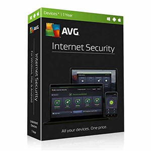 AVG Internet Security, 3 Devices 1 Year